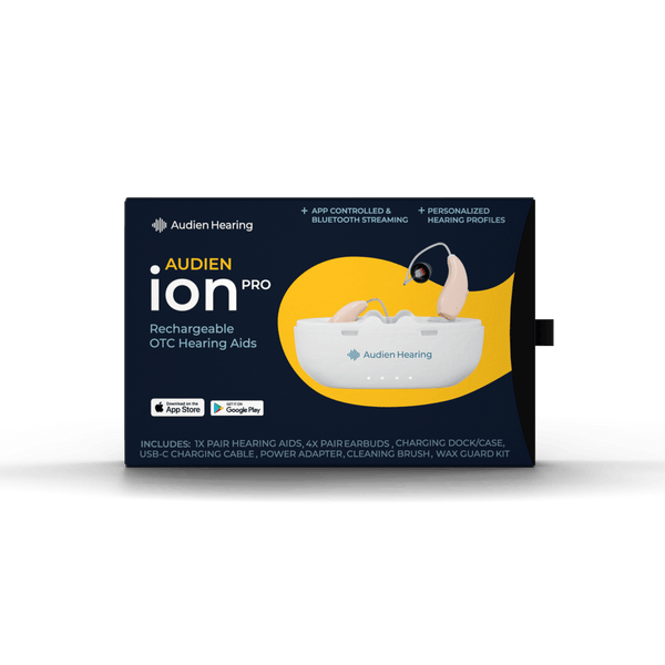 Audien Ion Pro OTC Hearing Aids